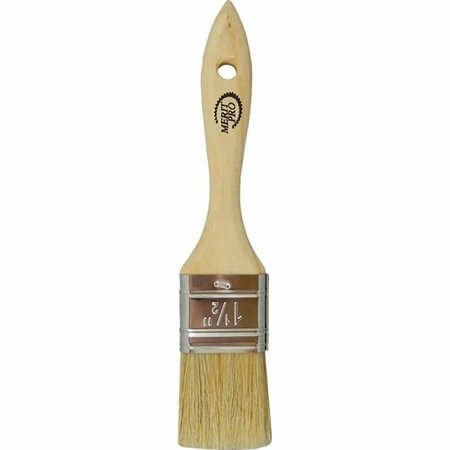 DYNAMIC PAINT PRODUCTS Dynamic 1-1/2 in. White Bristle Double Thick Chip Brush 00413